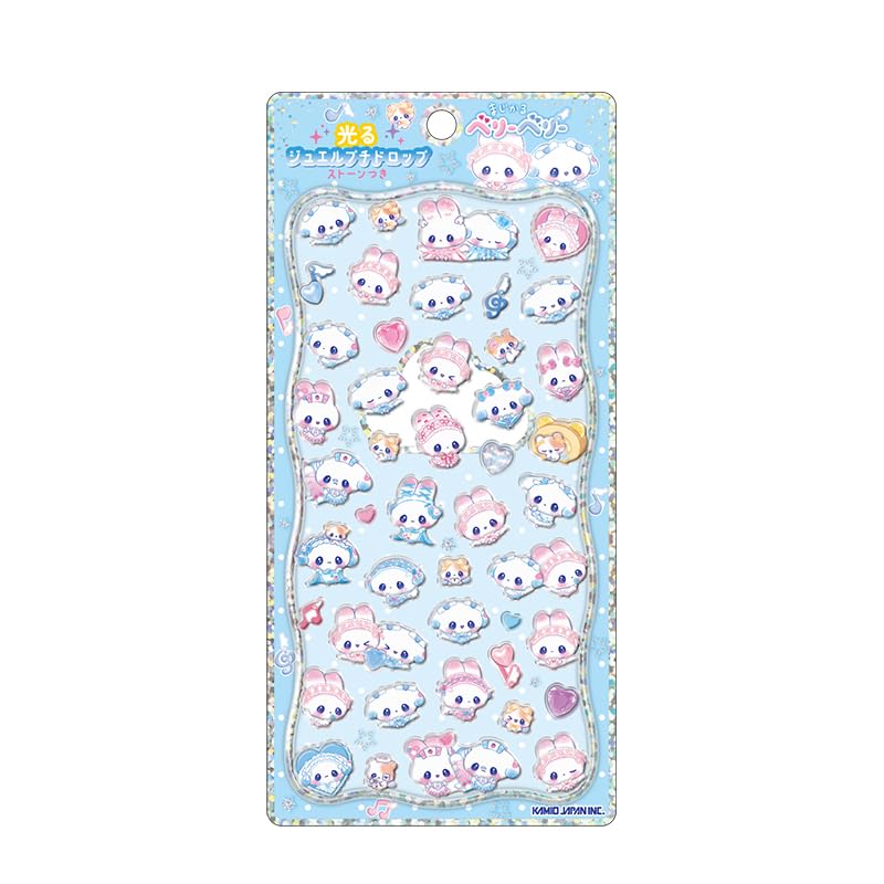 Amazon.co.jp: カミオジャパン シール 光るプチドロップステッカー